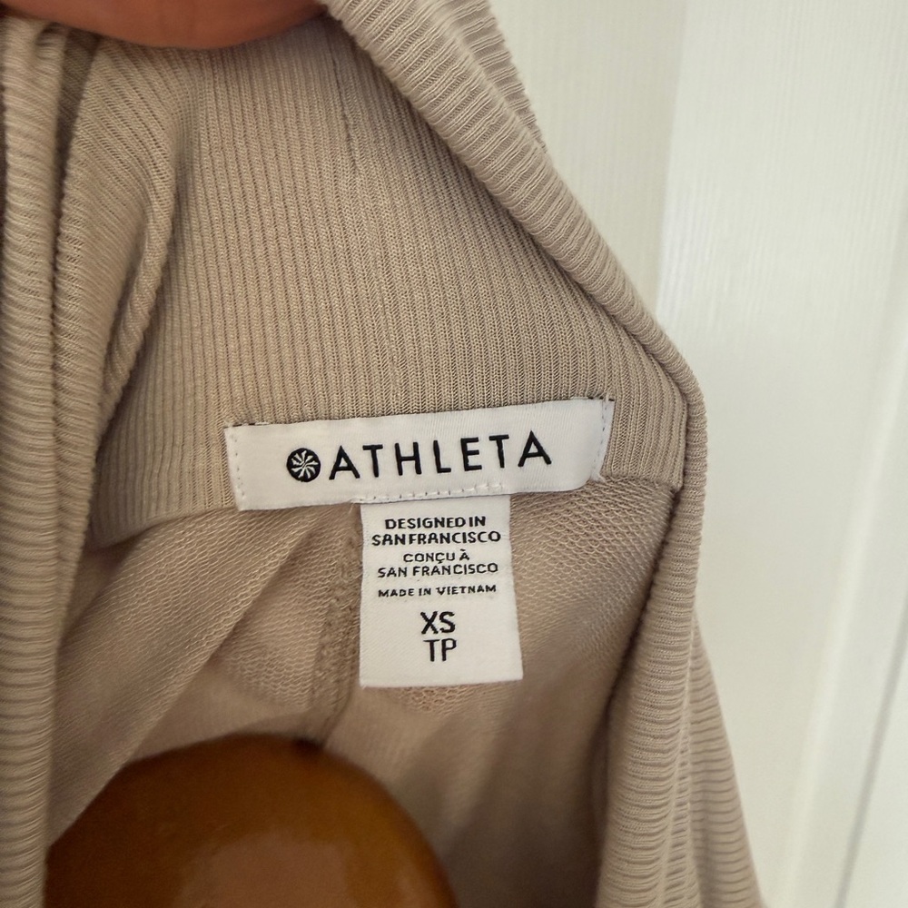 Athleta Cream Pranayama Restore Sweater Wrap XS - Picture 2 of 2